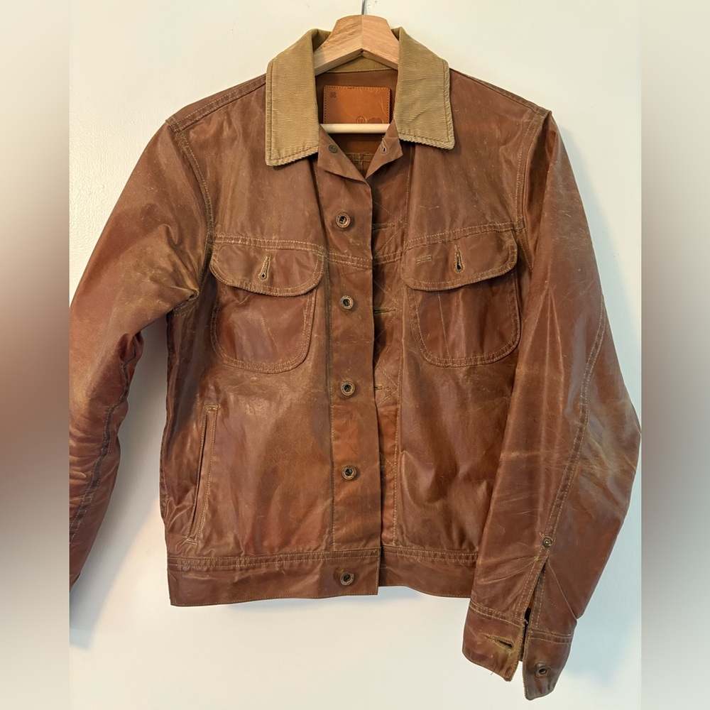 Taylor Stitch Long Haul Jacket Waxed Canvas